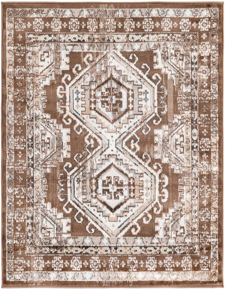 Detail image of 4' x 4' Charlotte Square Rug