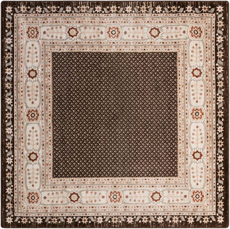Detail image of 7' 10 x 7' 10 Charlotte Square Rug