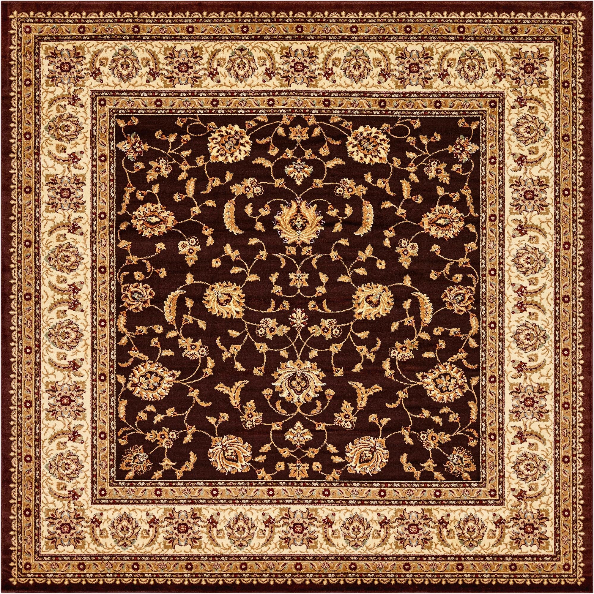 10' x 10' Classic Agra Square Rug
