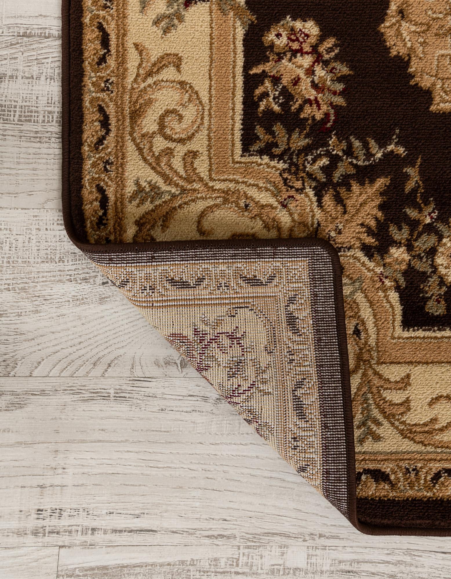 4' x 4' Classic Aubusson Square Rug