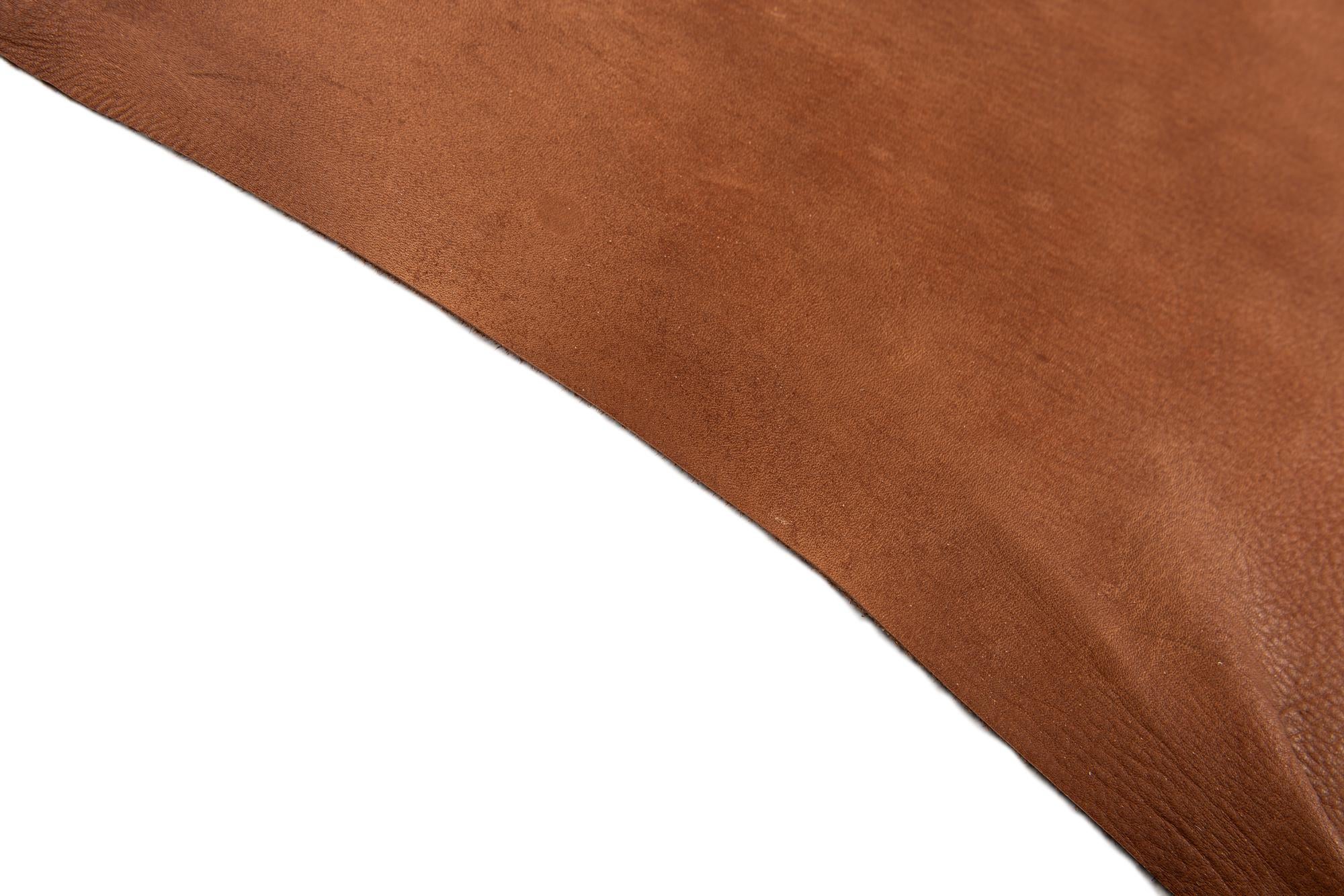 6' 1 x 6' 1 Cowhide Leather Square Rug