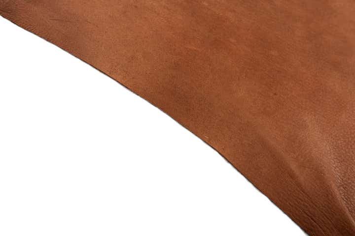 6' 1 x 6' 1 Cowhide Leather Square Rug