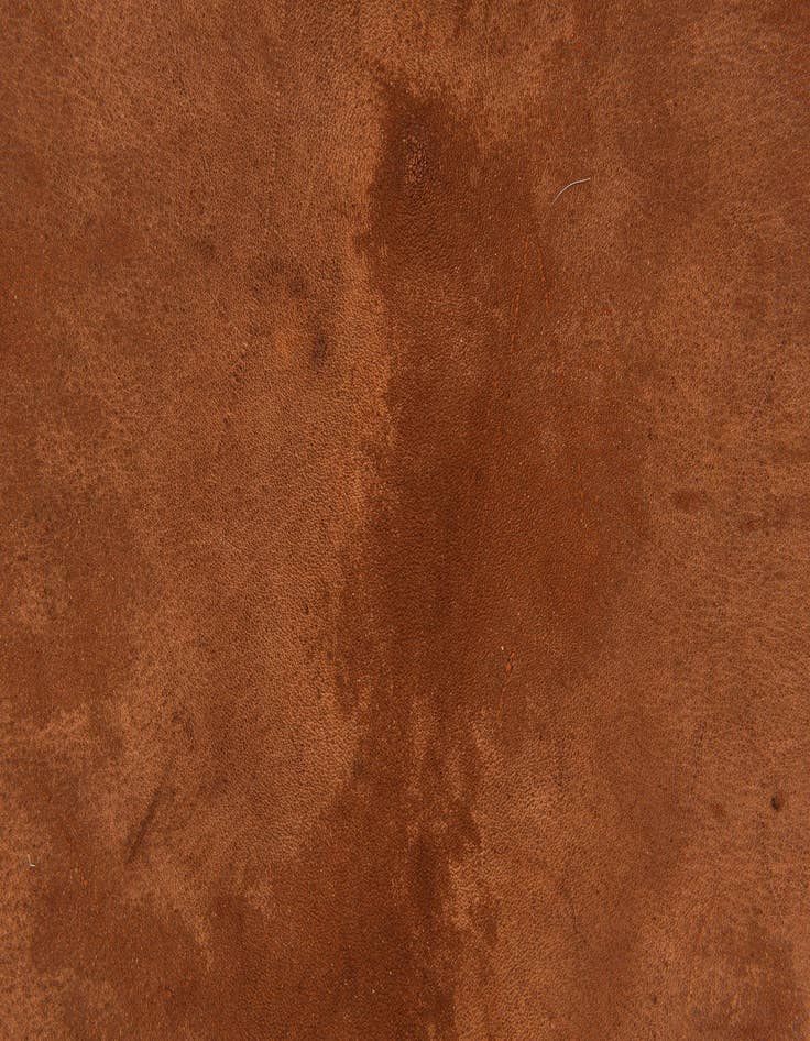 Detail image of 5' 11 x 6' 3 Cowhide Leather Square Rug