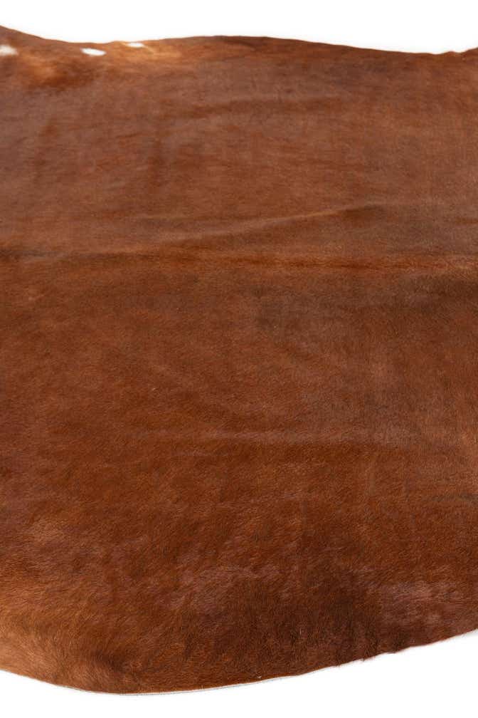6' 5 x 7' 3 Cowhide Leather Square Rug