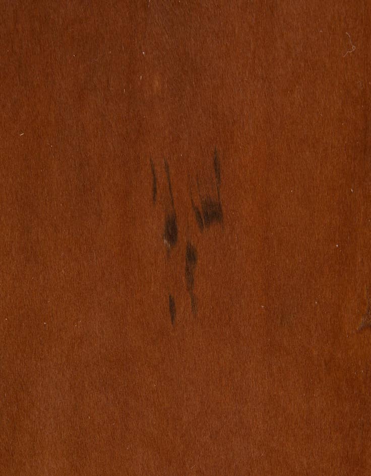 Detail image of 6' 7 x 7' 1 Cowhide Leather Square Rug