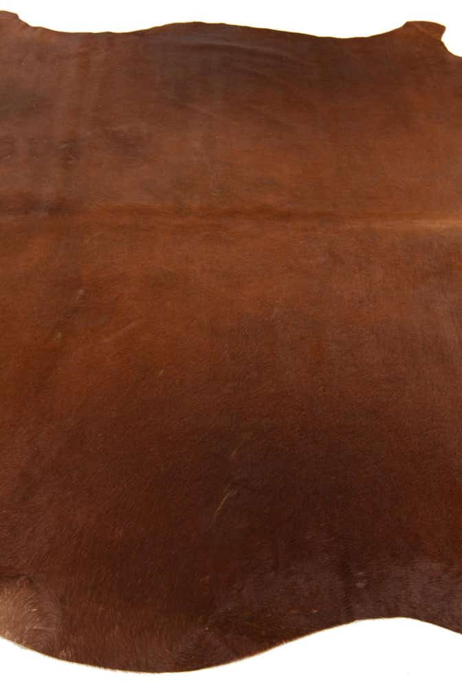 6' 6 x 6' 11 Cowhide Leather Square Rug