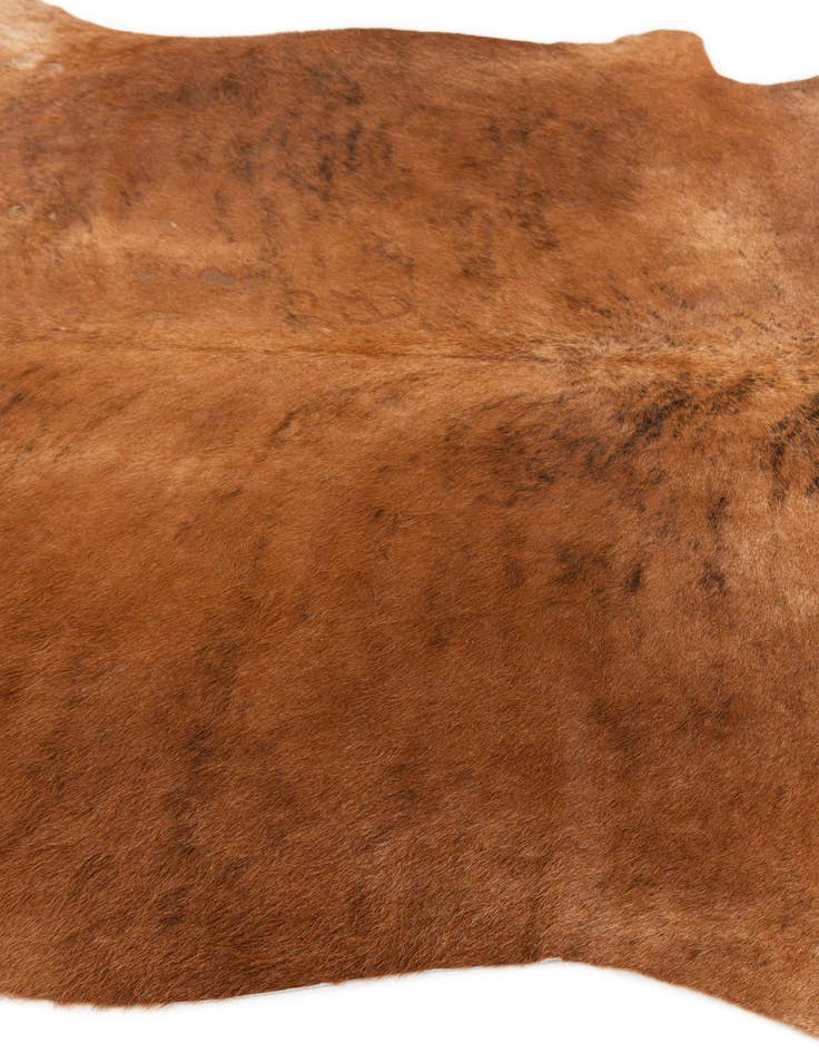 Detail image of 5' 10 x 6' 1 Cowhide Leather Square Rug