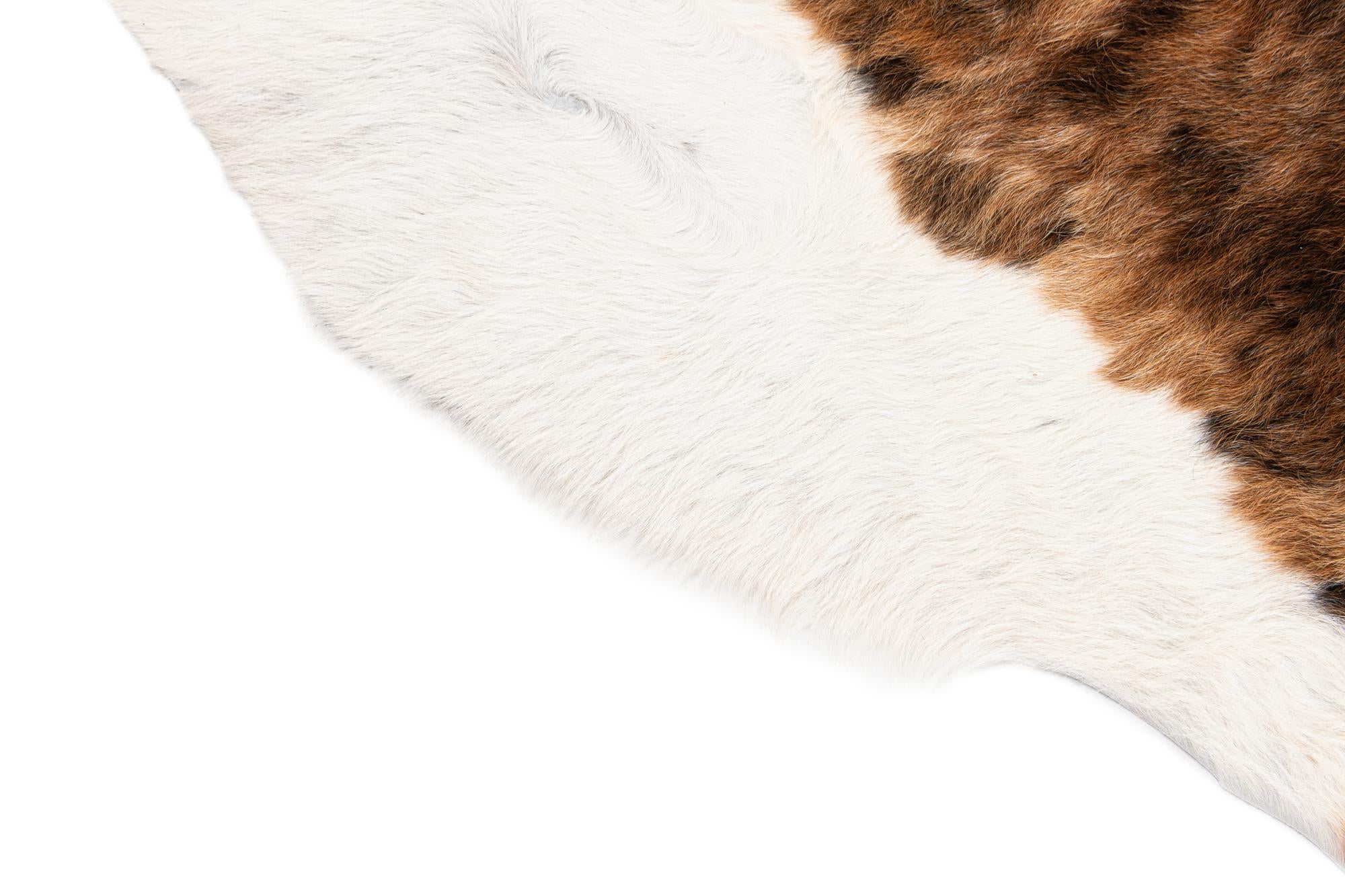 7' 5 x 7' 11 Cowhide Leather Square Rug