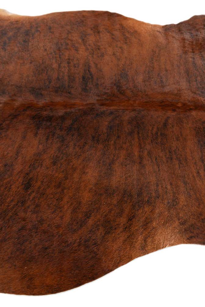 5' 1 x 5' 9 Cowhide Leather Square Rug