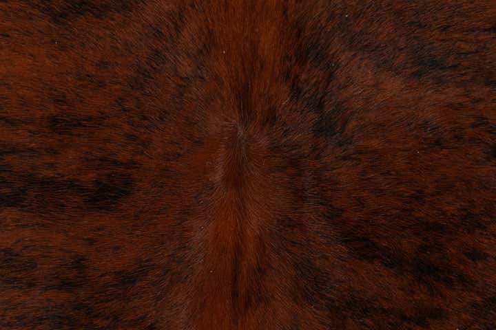 5' 1 x 5' 9 Cowhide Leather Square Rug