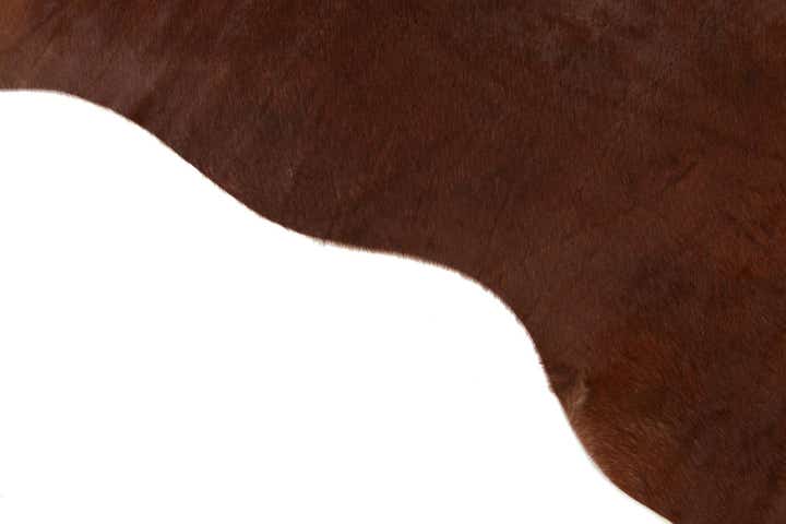 6' 1 x 6' 5 Cowhide Leather Square Rug