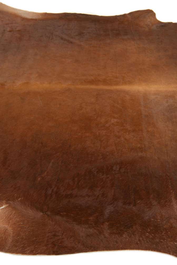 7' x 7' 5 Cowhide Leather Square Rug