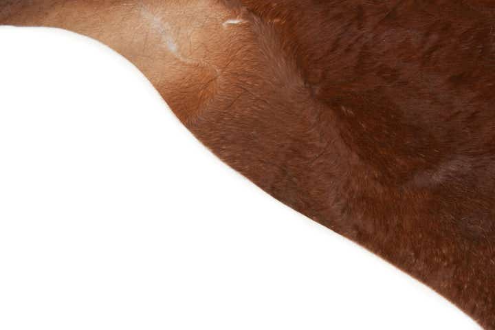 7' x 7' 5 Cowhide Leather Square Rug