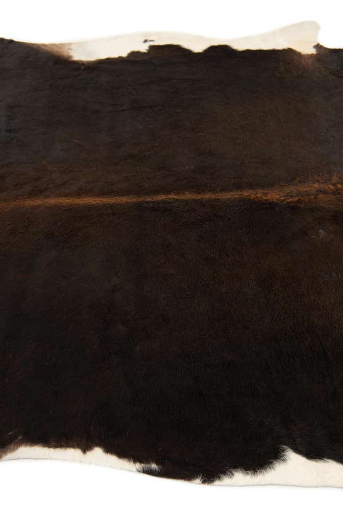 6' 1 x 6' 8 Cowhide Leather Square Rug