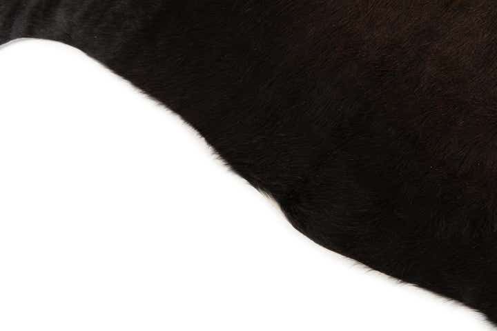 5' 3 x 5' 10 Cowhide Leather Square Rug