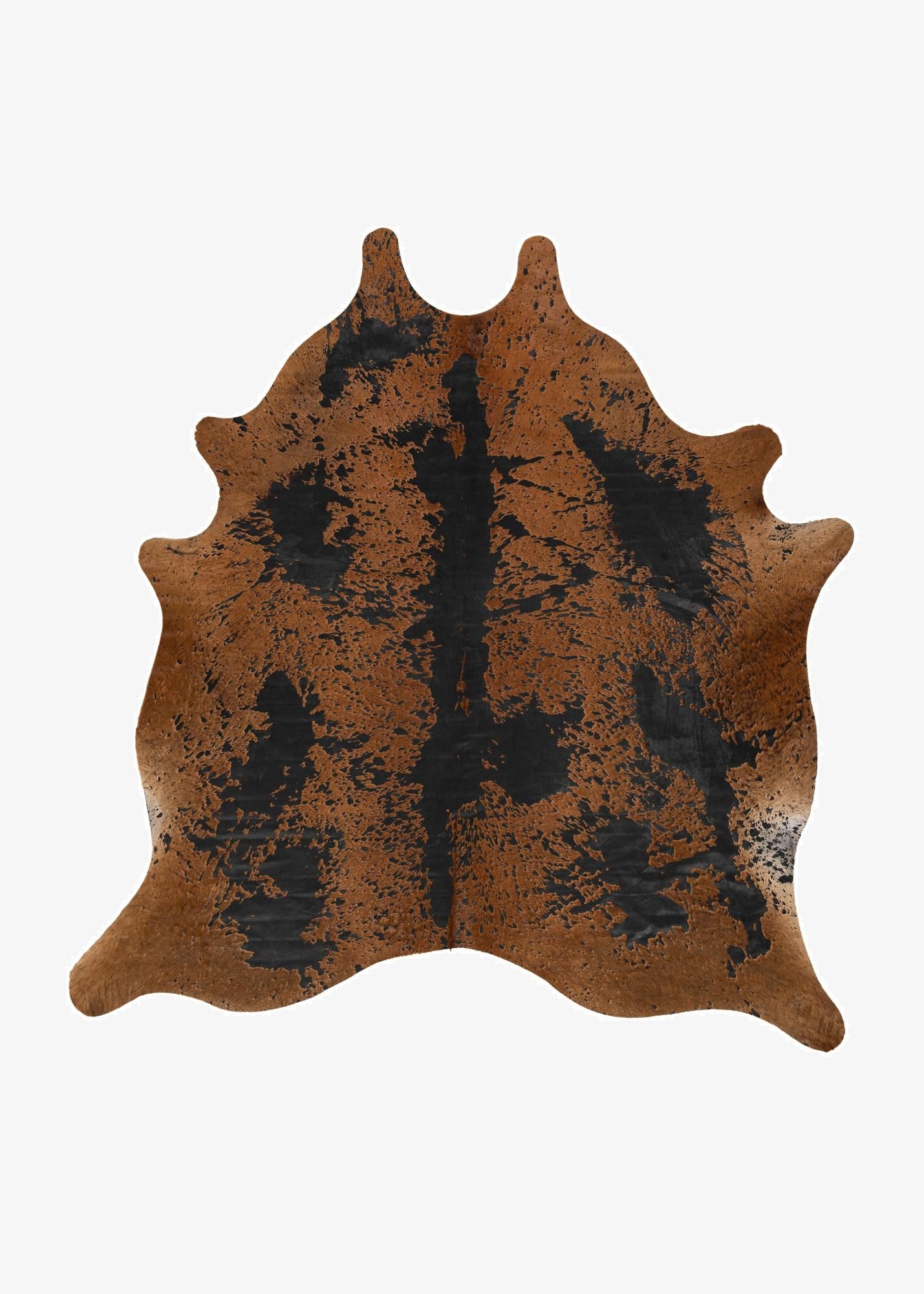 6' 8 x 6' 8 Cowhide Leather Square Rug