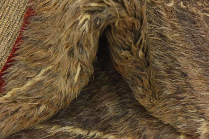 4' 6 x 5' Hand Knotted Darya Wool Square Rug