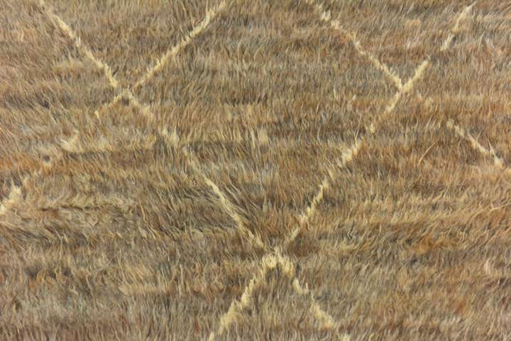 4' 6 x 5' Hand Knotted Darya Wool Square Rug