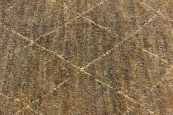 Detail image of 4' 6 x 5' Hand Knotted Darya Wool Square Rug