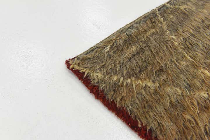 4' 6 x 5' Hand Knotted Darya Wool Square Rug