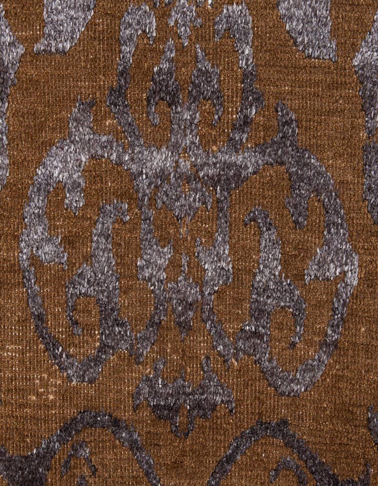 Detail image of 11' 1 x 11' 1  Hand Knotted Darya Wool Square Rug