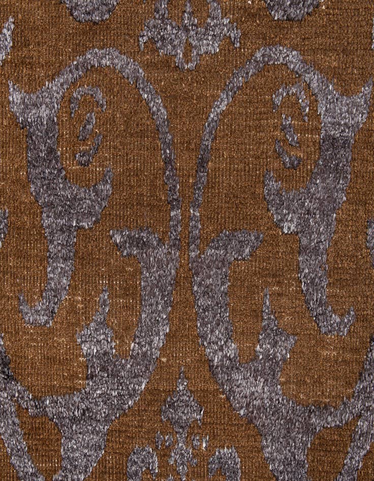 Detail image of 11' 1 x 11' 1  Hand Knotted Darya Wool Square Rug