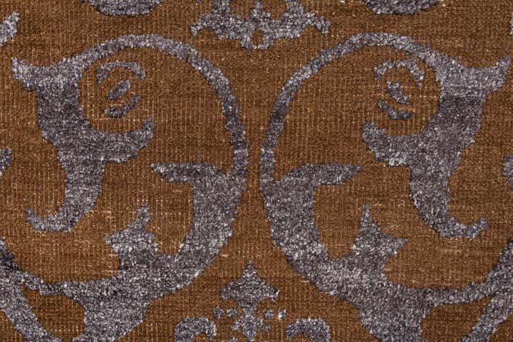 11' 1 x 11' 1 Hand Knotted Darya Wool Square Rug