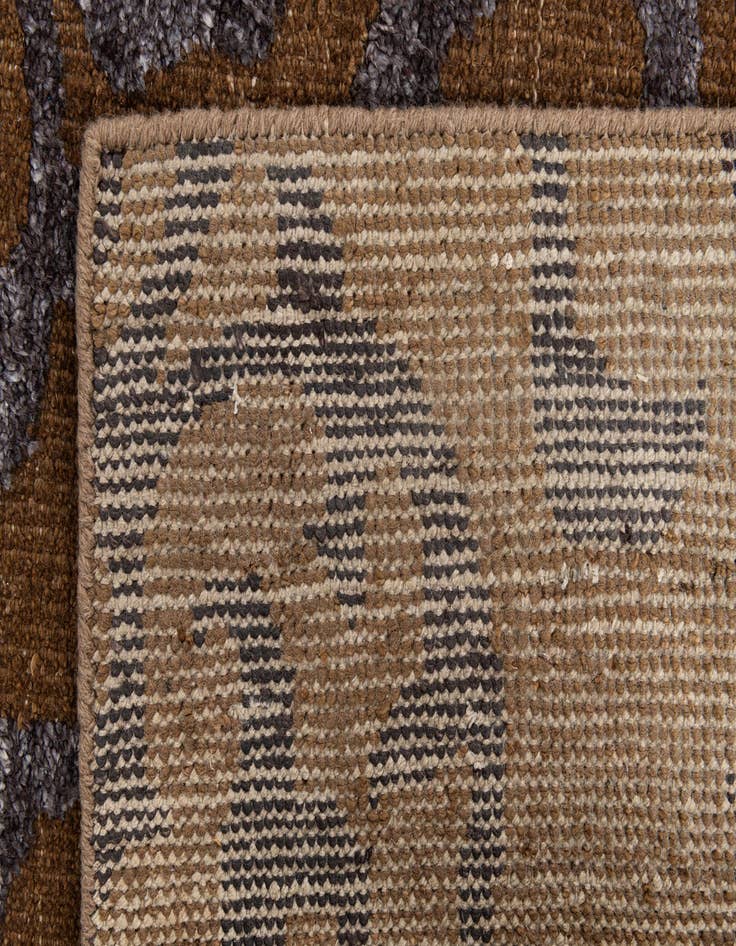 Detail image of 11' 1 x 11' 1  Hand Knotted Darya Wool Square Rug