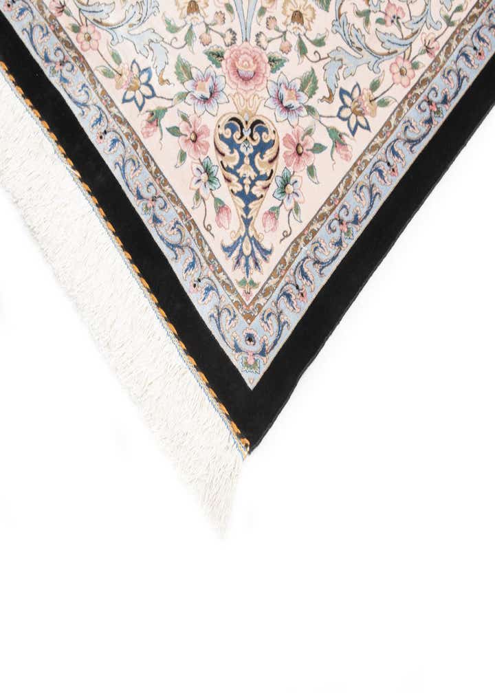 8' 2 x 8' 2 Ghom Design Square Rug