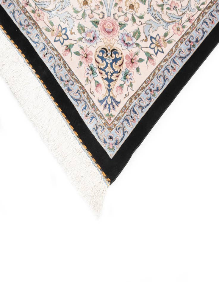 Detail image of 8' 2 x 8' 2 Ghom Design Square Rug
