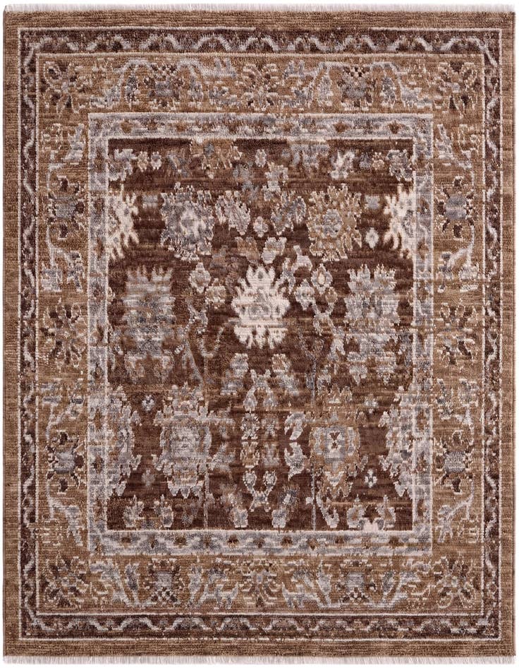 Detail image of 5' x 5' Grand Tradition Square Rug