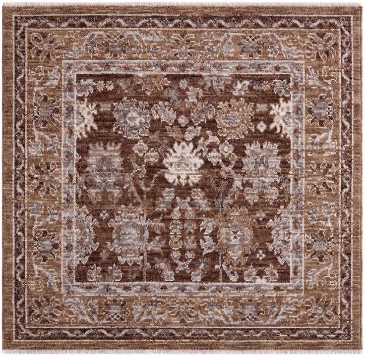 Detail image of 5' x 5' Grand Tradition Square Rug