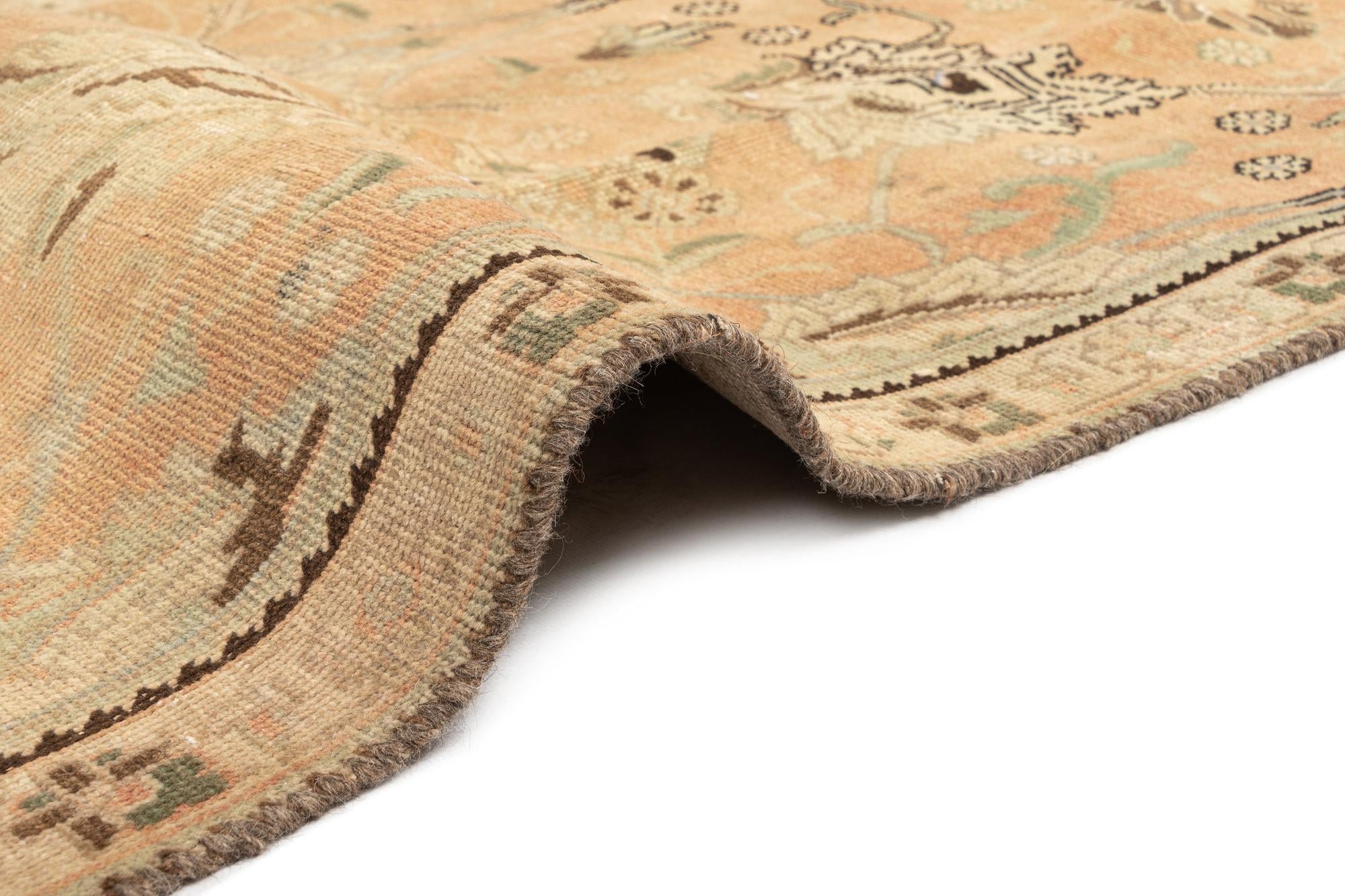 7' 1 x 7' 5 Hamedan Square Rug