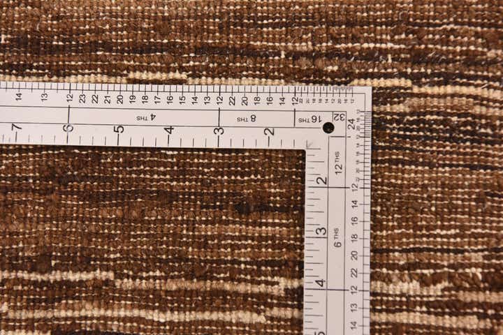 6' x 6' 6 Hand Knotted Kashkuli Gabbeh Wool Square Rug