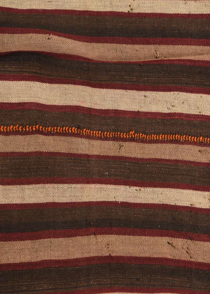 4' 1 x 4' 3 Hand Woven Kilim Fars Wool Square Rug