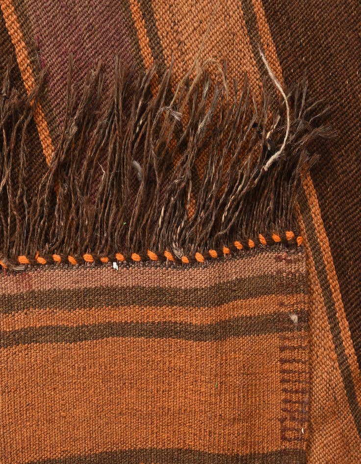 Detail image of 5' x 6' 8 Hand Woven Kilim Fars Wool Square Rug