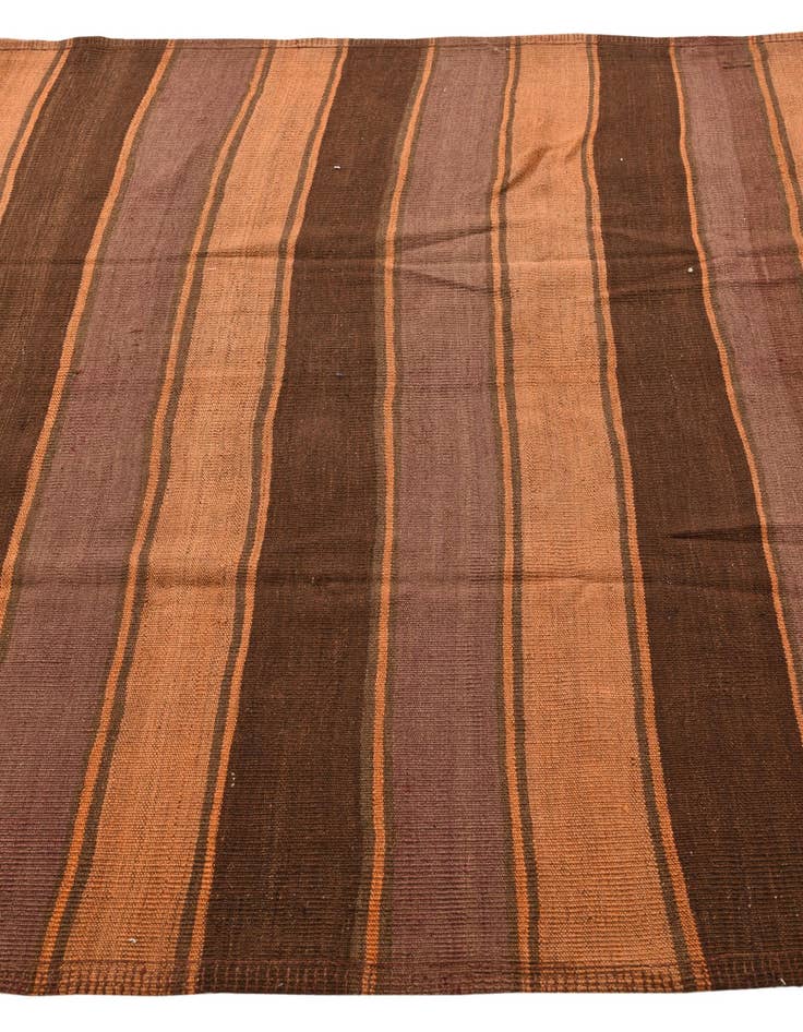 Detail image of 5' x 6' 8 Hand Woven Kilim Fars Wool Square Rug