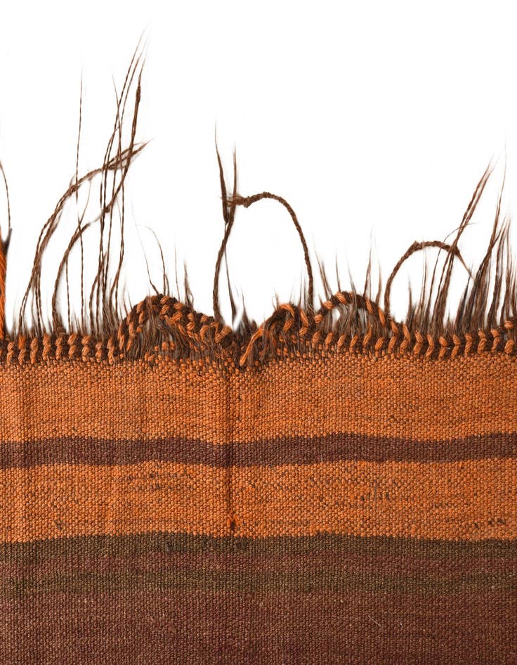 Detail image of 5' x 6' 8 Hand Woven Kilim Fars Wool Square Rug