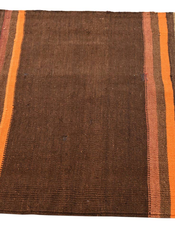 Detail image of 3' 1 x 3' 7  Hand Woven Kilim Fars Wool Square Rug