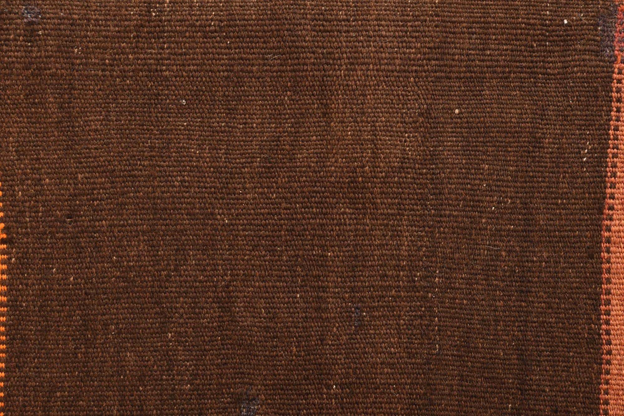 95cm x 110cm Tejido a mano Kilim Fars Alfombra Lana Cuadrado