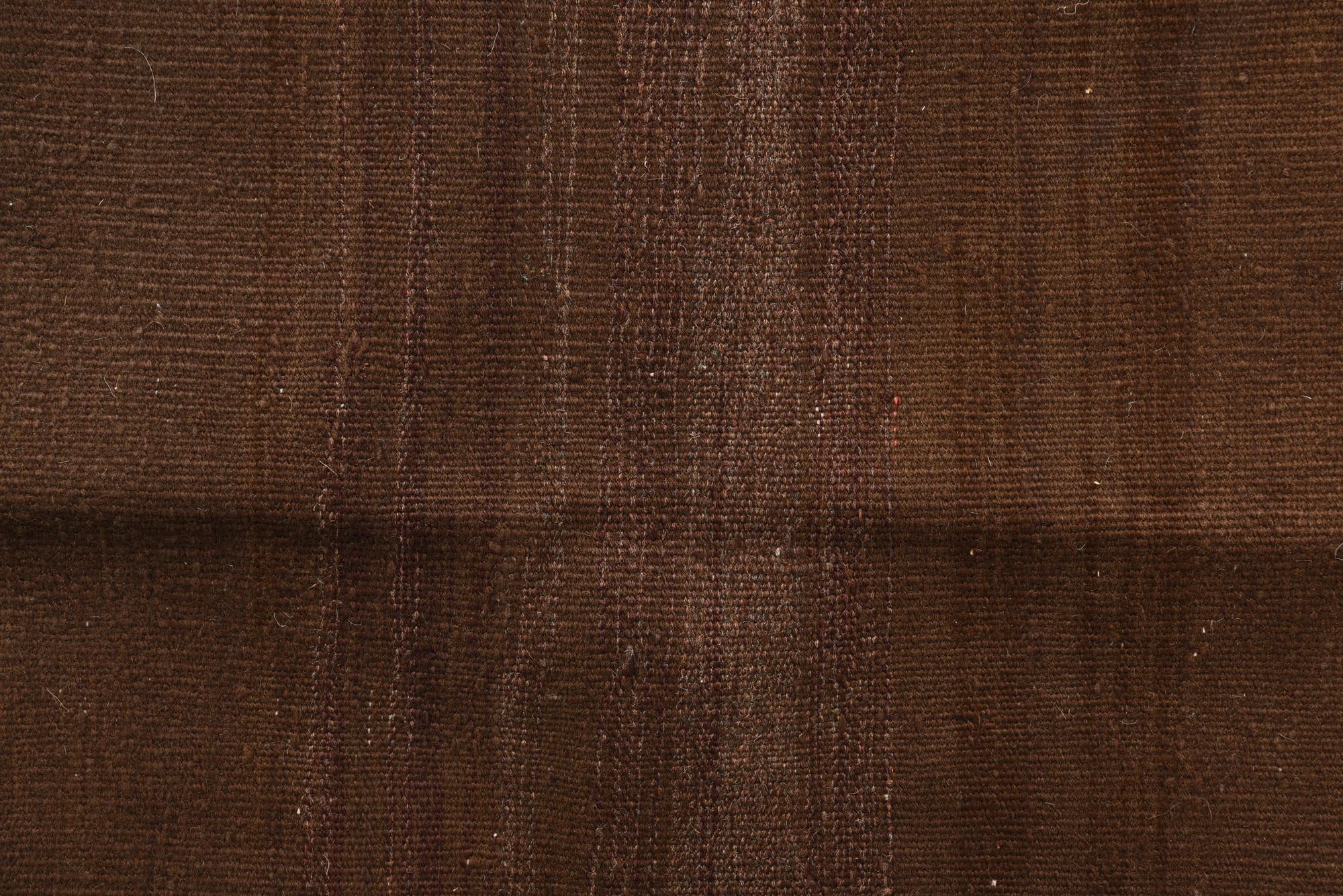 4' 7 x 5' Hand Woven Kilim Fars Wool Square Rug