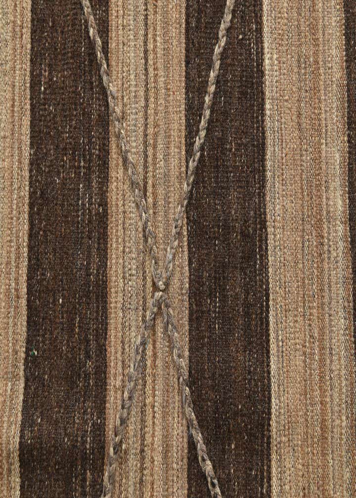 12' 9 x 13' 5 Hand Woven Kilim Modern Wool Square Rug
