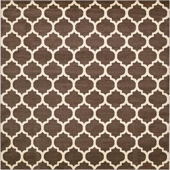 10' x 10' Lattice Square Rug