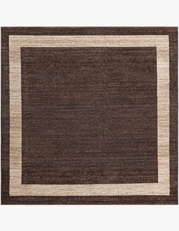 Brown Loft Square Rug