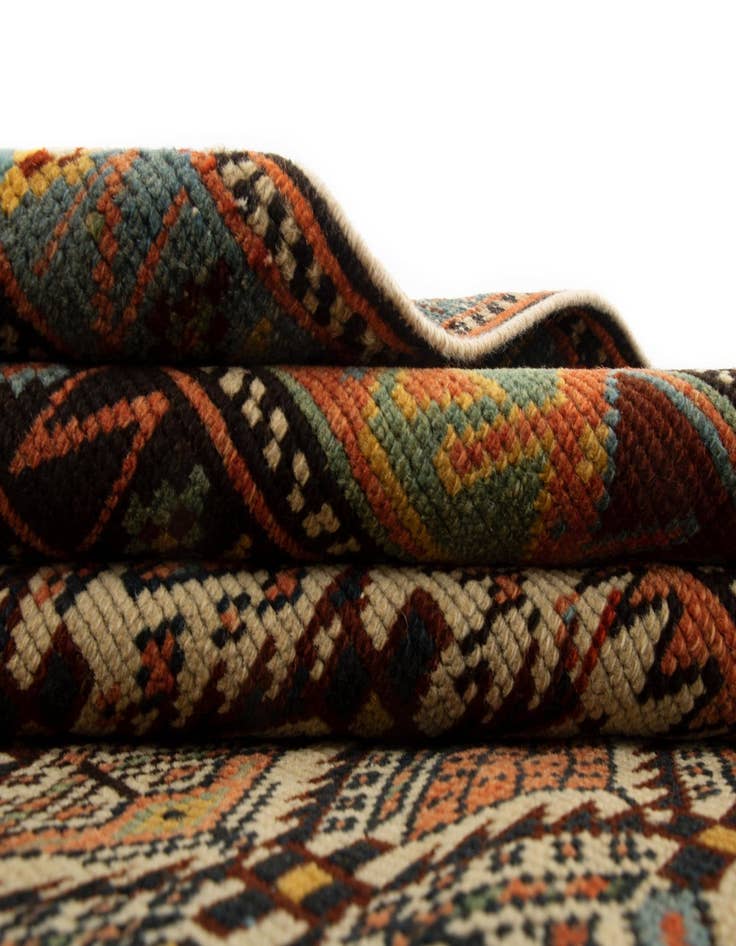 Detail image of 3' 7 x 4' 5 Marasali Wool Square Rug