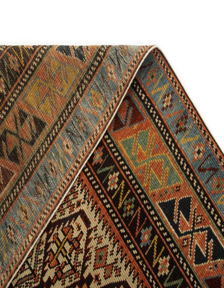 Detail image of 3' 7 x 4' 5 Marasali Wool Square Rug