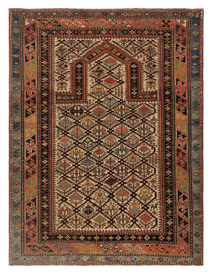 Detail image of 3' 7 x 4' 5 Marasali Wool Square Rug