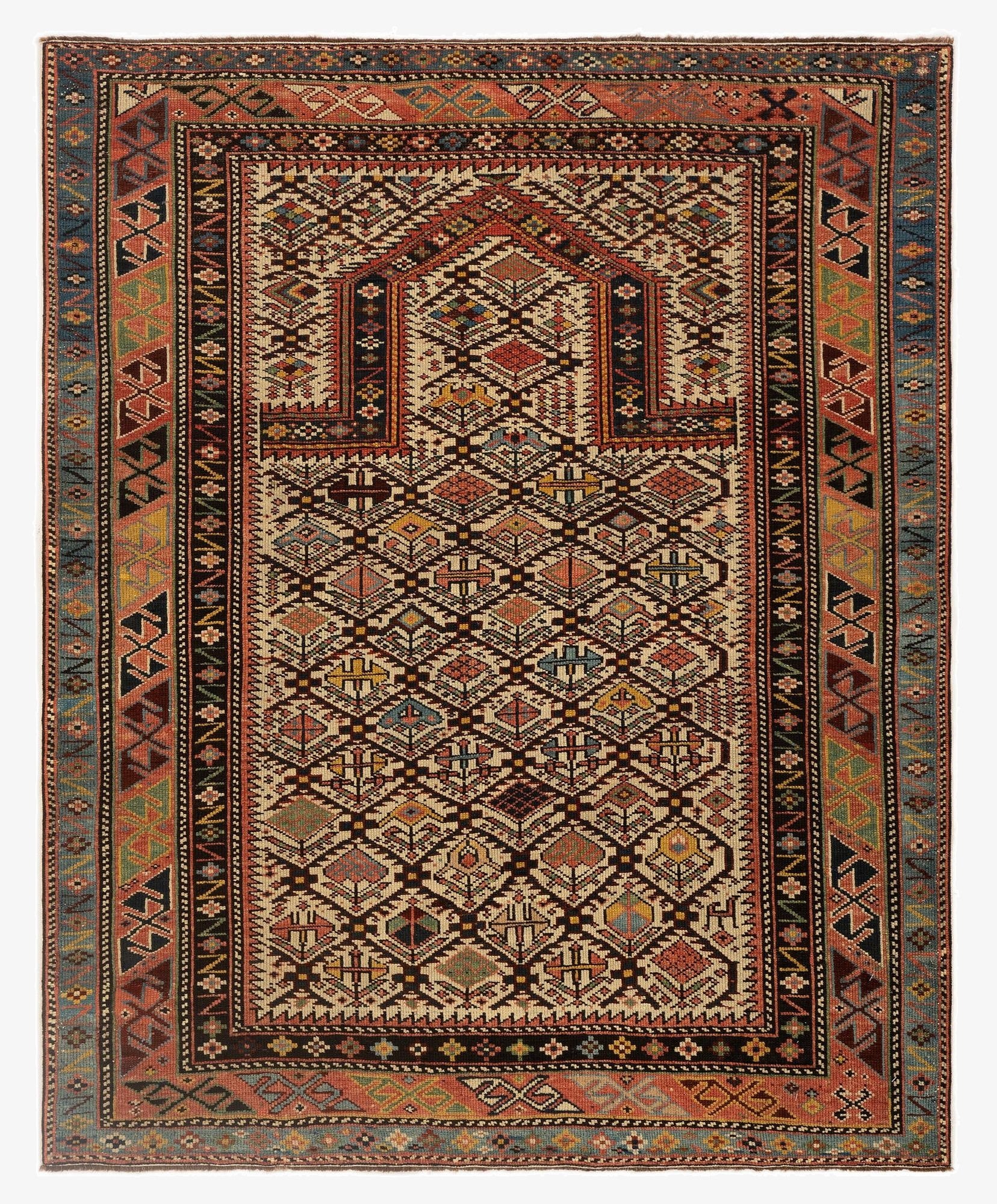 3' 7 x 4' 5 Marasali Wool Square Rug