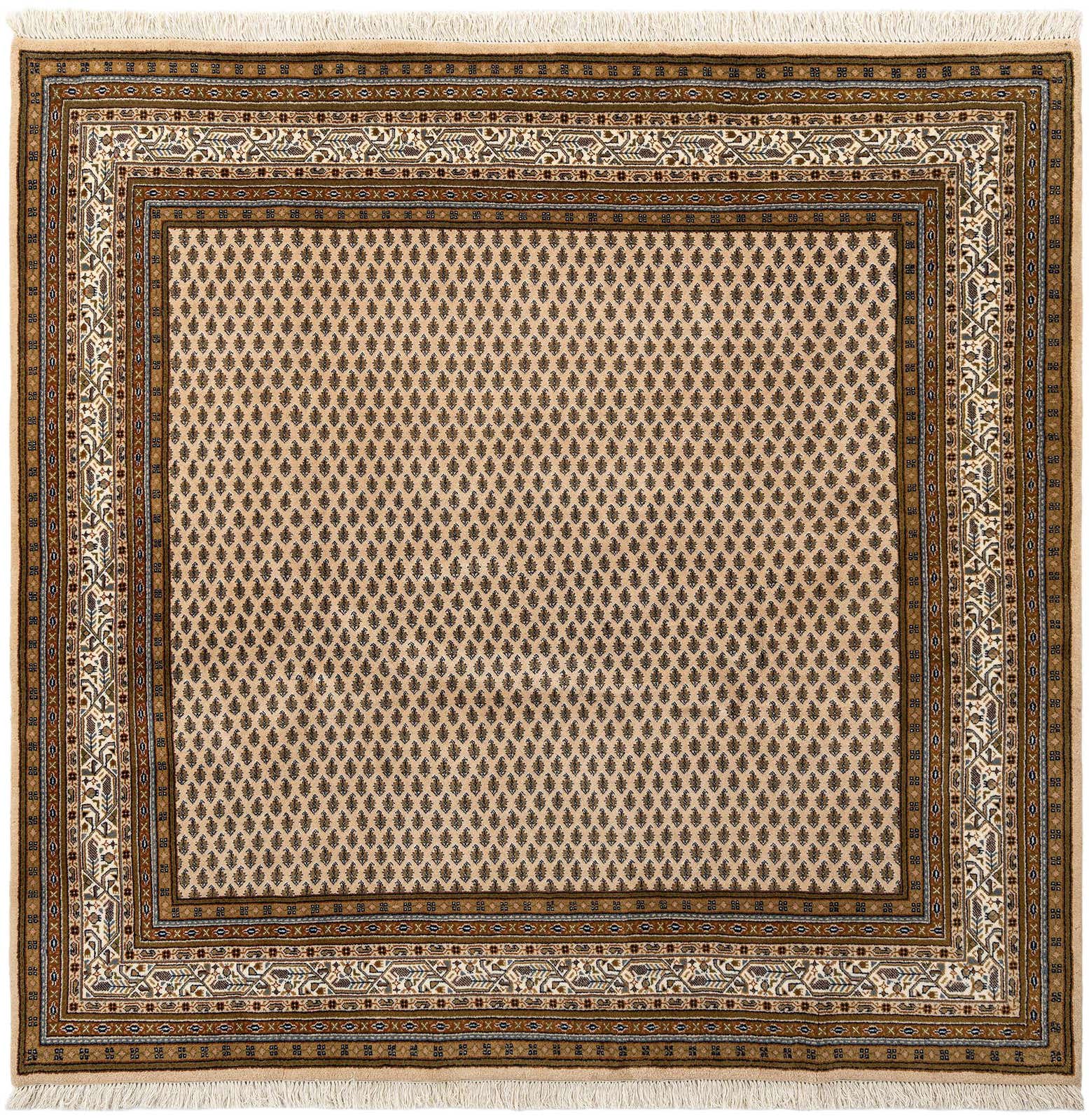 6' 4 x 6' 8 Mir Square Rug