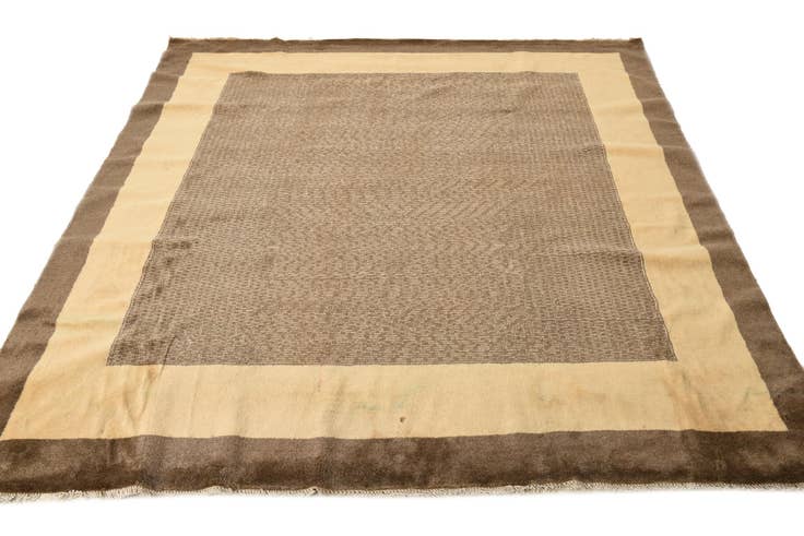 Detail image of 6' 4 x 6' 10 Hand Knotted Modern Ziegler Square Rug